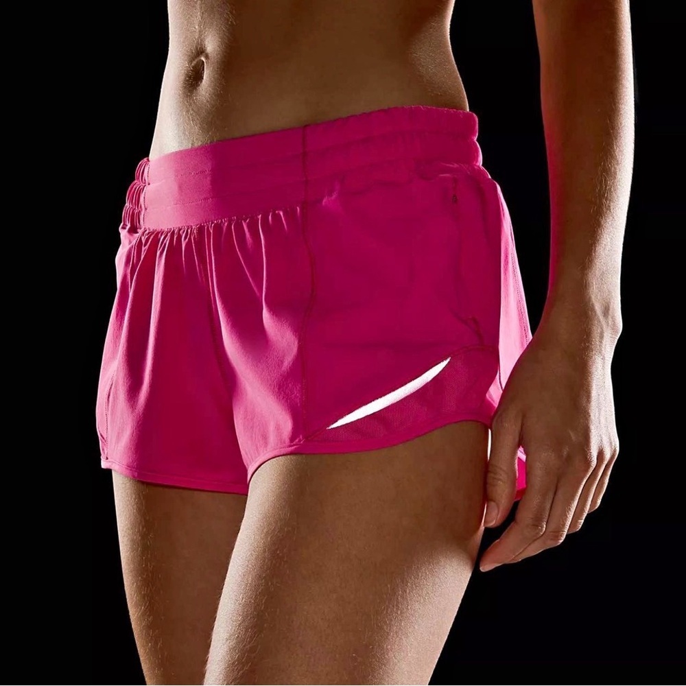 lululemon athletica Hot Pink Athletic Shorts